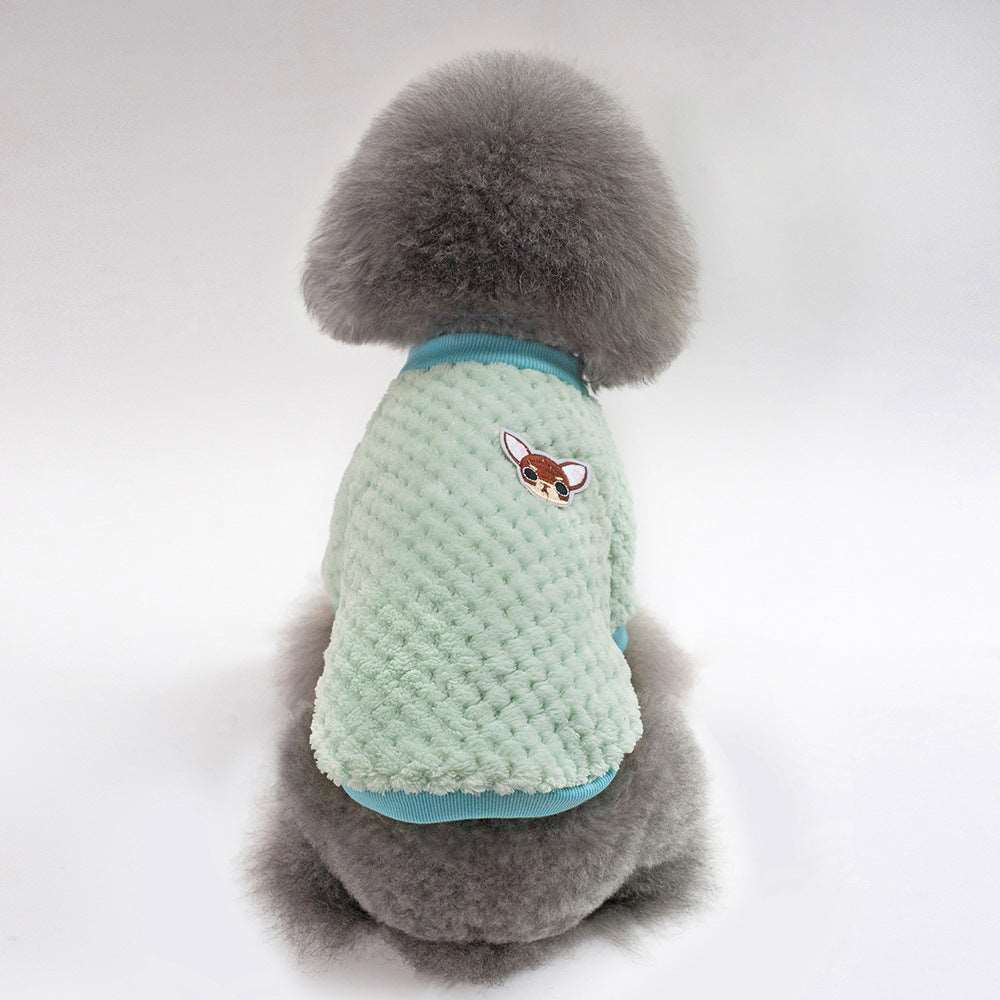 Fleece clothes for pets pet cloths