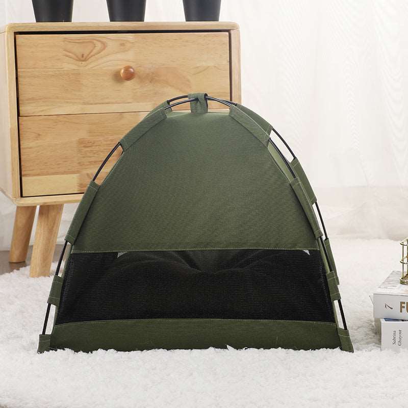 A Cat Tent Cooling bed Pet bed