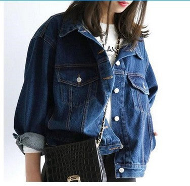 Casual Thick Warm Blue Winter Women Coat Fashion Student Style Autumn Lamb Wool Jeans Denim Jackets Snow Basic Female Coa apparels & accessories