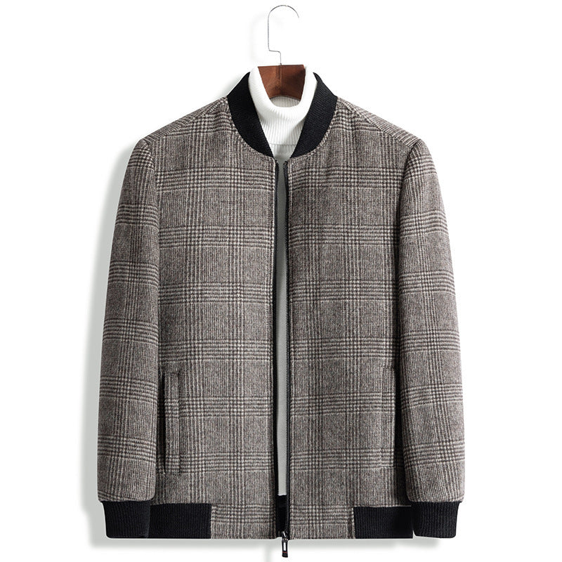 Autumn And Winter Fashion Men's Woolen Jacket apparels & accessories