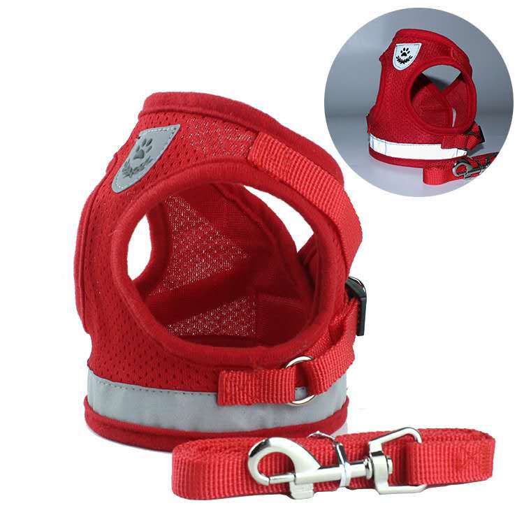 Vest-style Dog leash Reflective Dog Harness