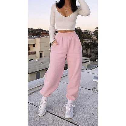 Women's Casual Sports All-Match Sweater Pants apparel & accessories