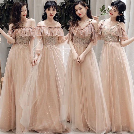 Bridesmaid Dress Temperament Sisterhood Wedding Dresses apparel & accessories