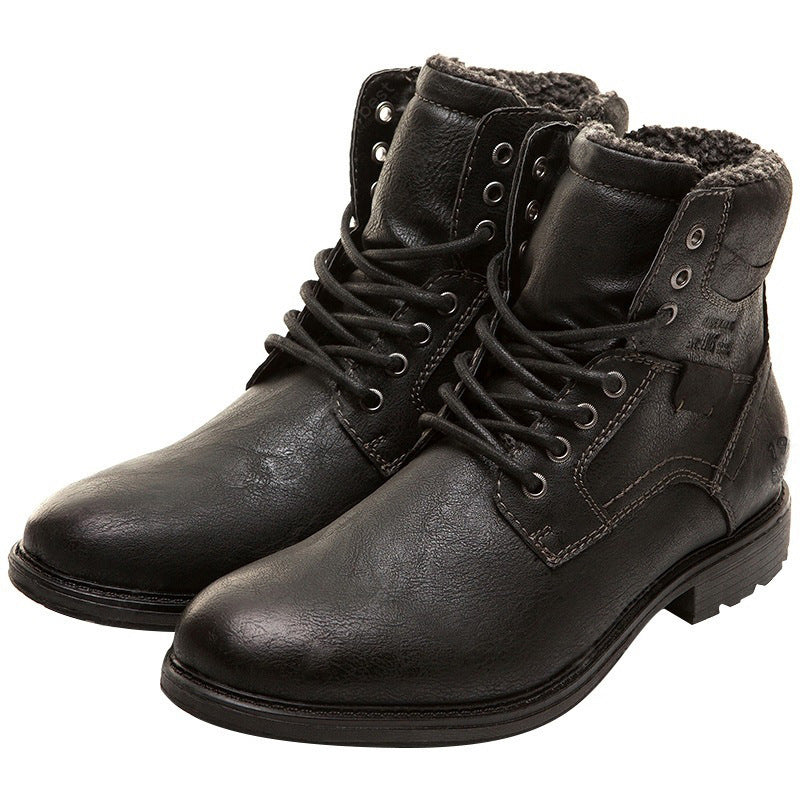 winter men warm shoes martin boots snow boots Shoes & Bags