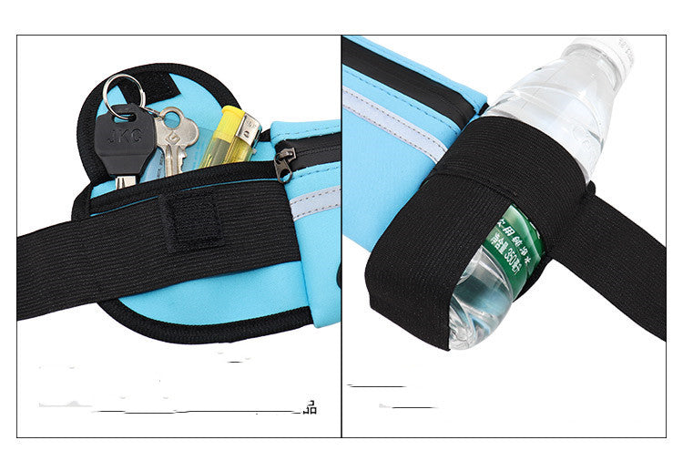 Multifunctional Waterproof Invisible Small Belt Water Bottle Mobile Phone Bag fitness & sports