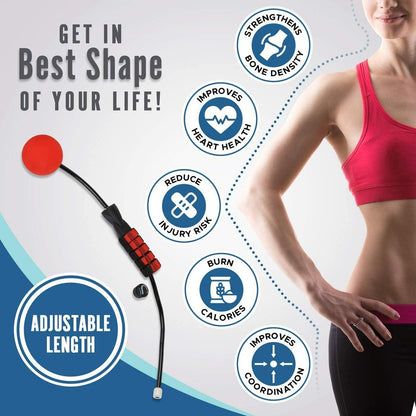 Creative Ropeless Adjustable Jump Rope Weighted Cordless Skipping Rope fitness & sports