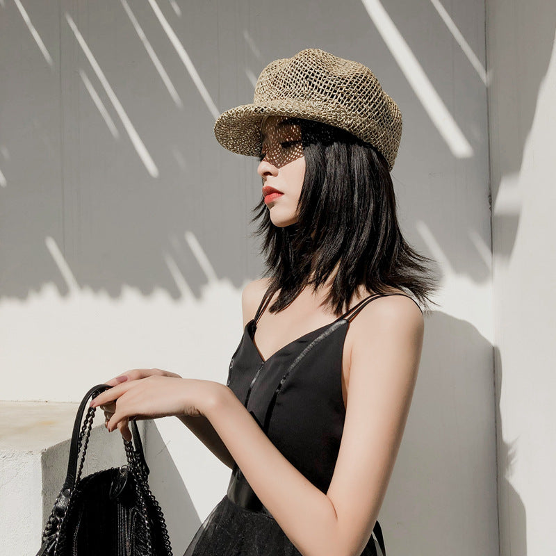 Hollow Octagonal Sun Beret apparel & accessories