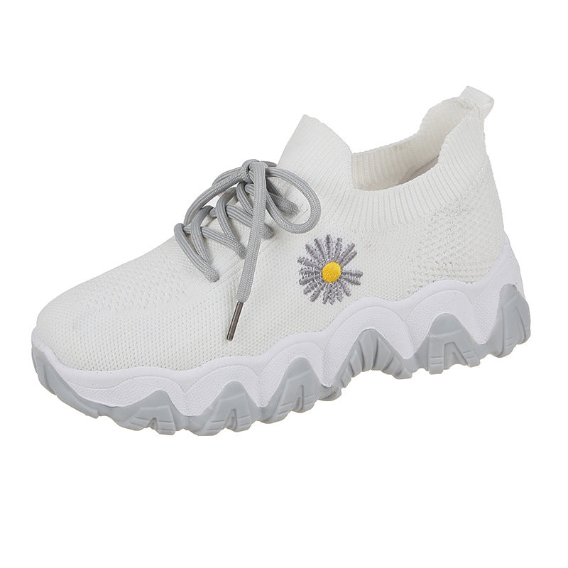 Flying Woven Mesh Small Daisy Sneakers Women Shoes & Bags