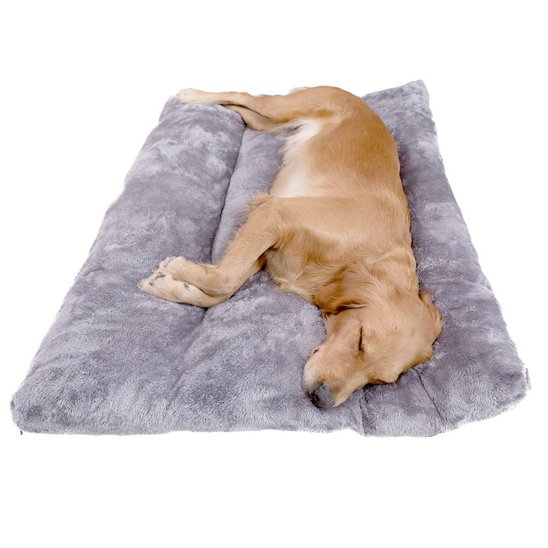 Long Warm Dog Bed Quilted Base Pet bed