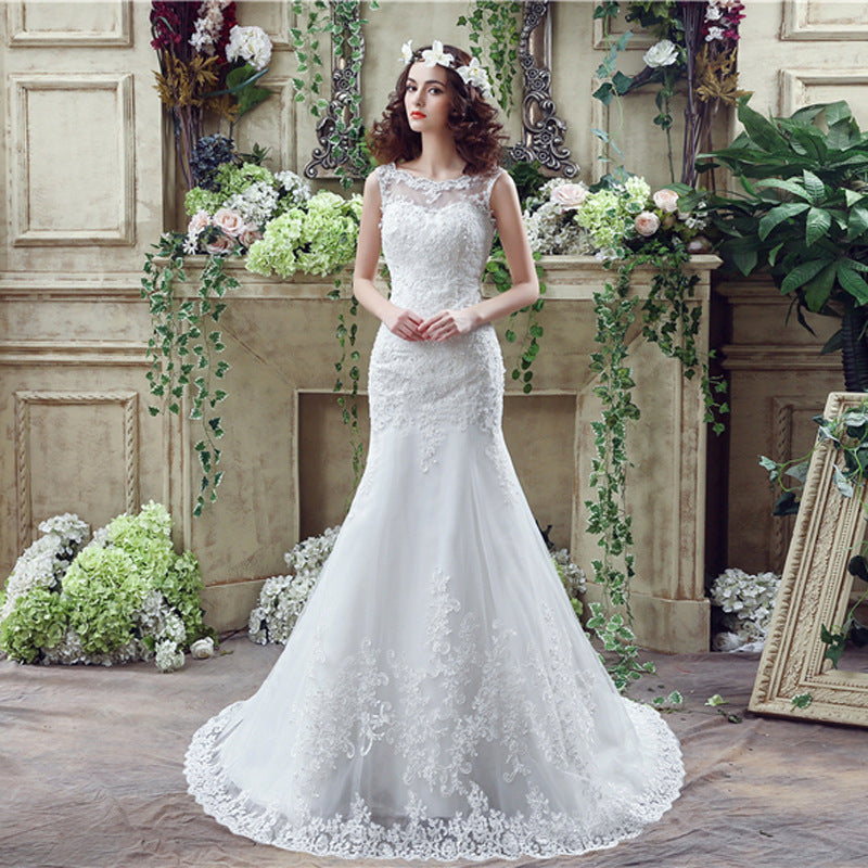 Bride Trailing Wedding Dress sexy Lace Mermaid Wedding DressW apparel & accessories