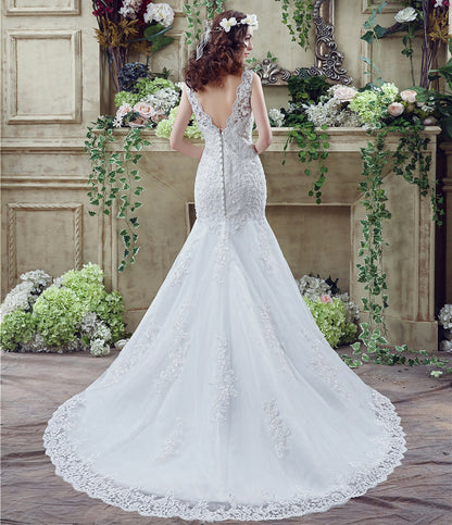 Bride Trailing Wedding Dress sexy Lace Mermaid Wedding DressW apparel & accessories