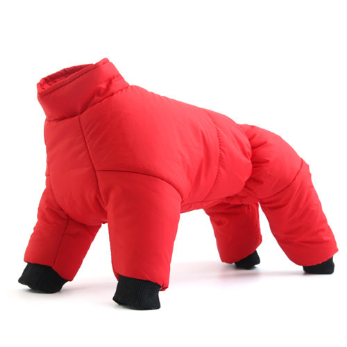 Thicken And Warm Winter Pet Dog Clothes Pet Jacket