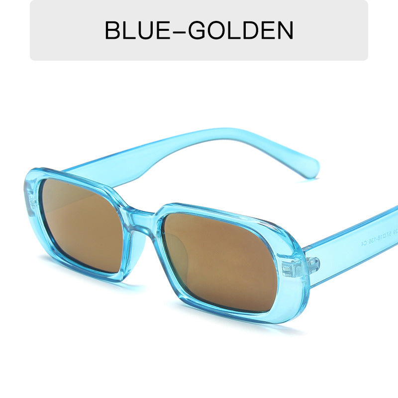 Retro Small Frame Sunglasses Female Candy Color Colorful Fashion Sunglasses apparel & accessories