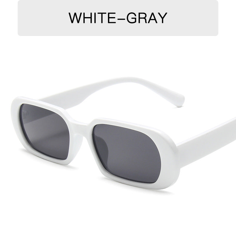 Retro Small Frame Sunglasses Female Candy Color Colorful Fashion Sunglasses apparel & accessories