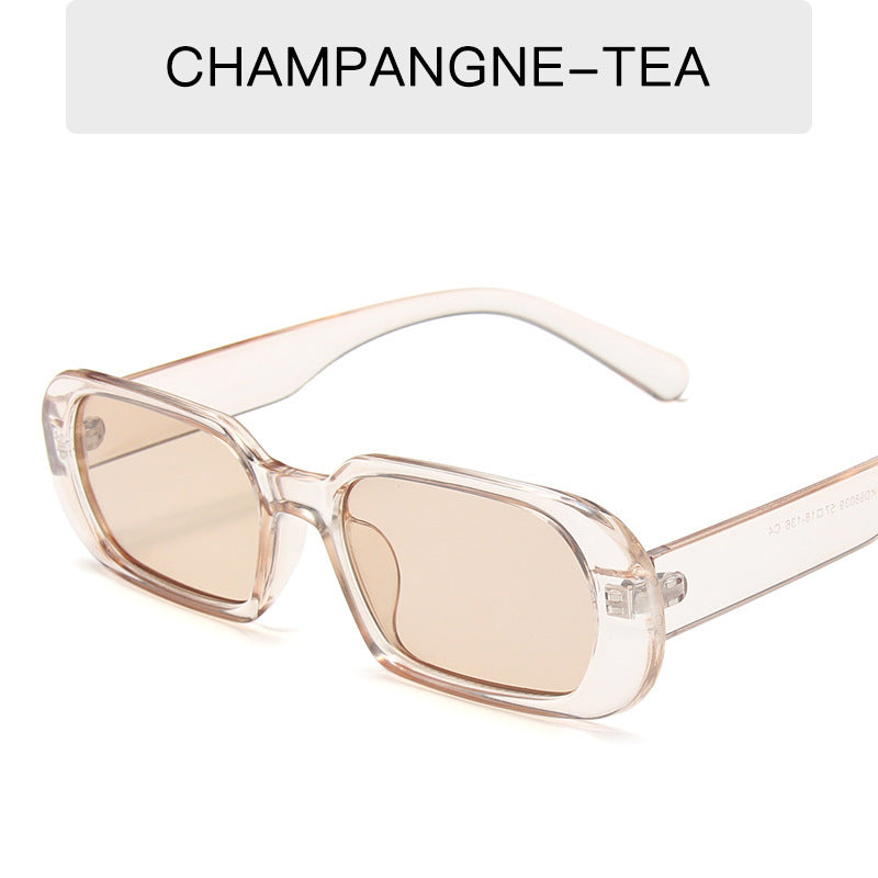 Retro Small Frame Sunglasses Female Candy Color Colorful Fashion Sunglasses apparel & accessories
