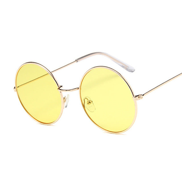 Retro Round Pink Sunglasses Women Sun Glasses For Women pink apparel & accessories