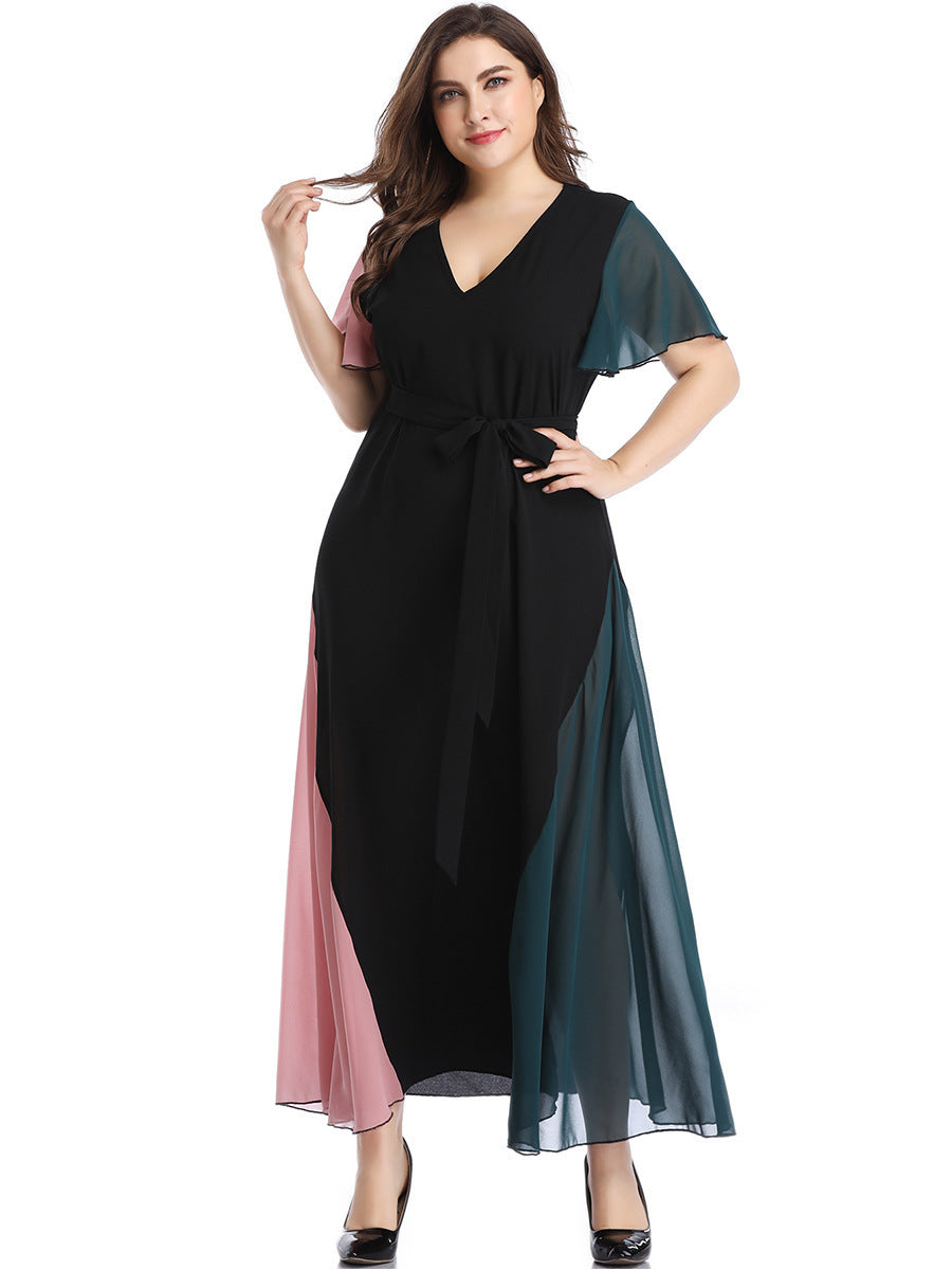 Plus Size Long Dress Women Maxi Gown Summer Dresses & Tops