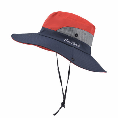 Unisex Summer Foldable Sun Fisherman Hat apparel & accessories