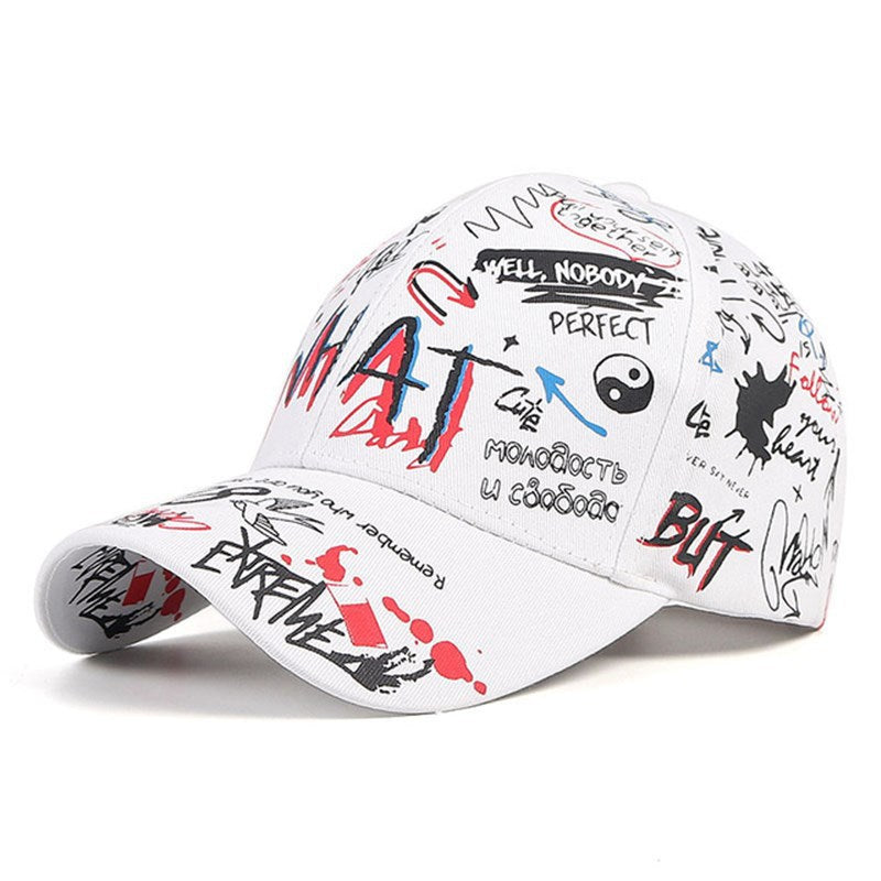 Graffiti Baseball Cap Hip Hop Tide Hat Summer Travel Shade Caps Men Women Outdoor Sports Casual Hats Snapback Hats Gorr apparel & accessories