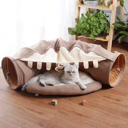 Pet Cats Tunnel Interactive Play Toy Mobile Collapsible Ferrets Pet Products