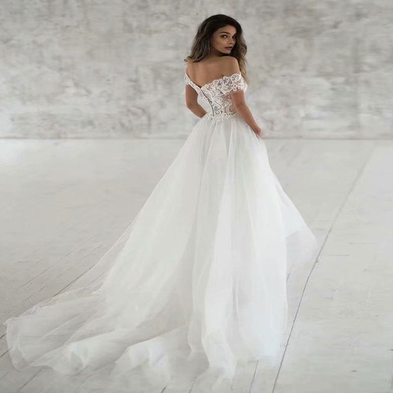 Lace Light Wedding Dress Is Elegant, Simple And Thin apparel & accessories