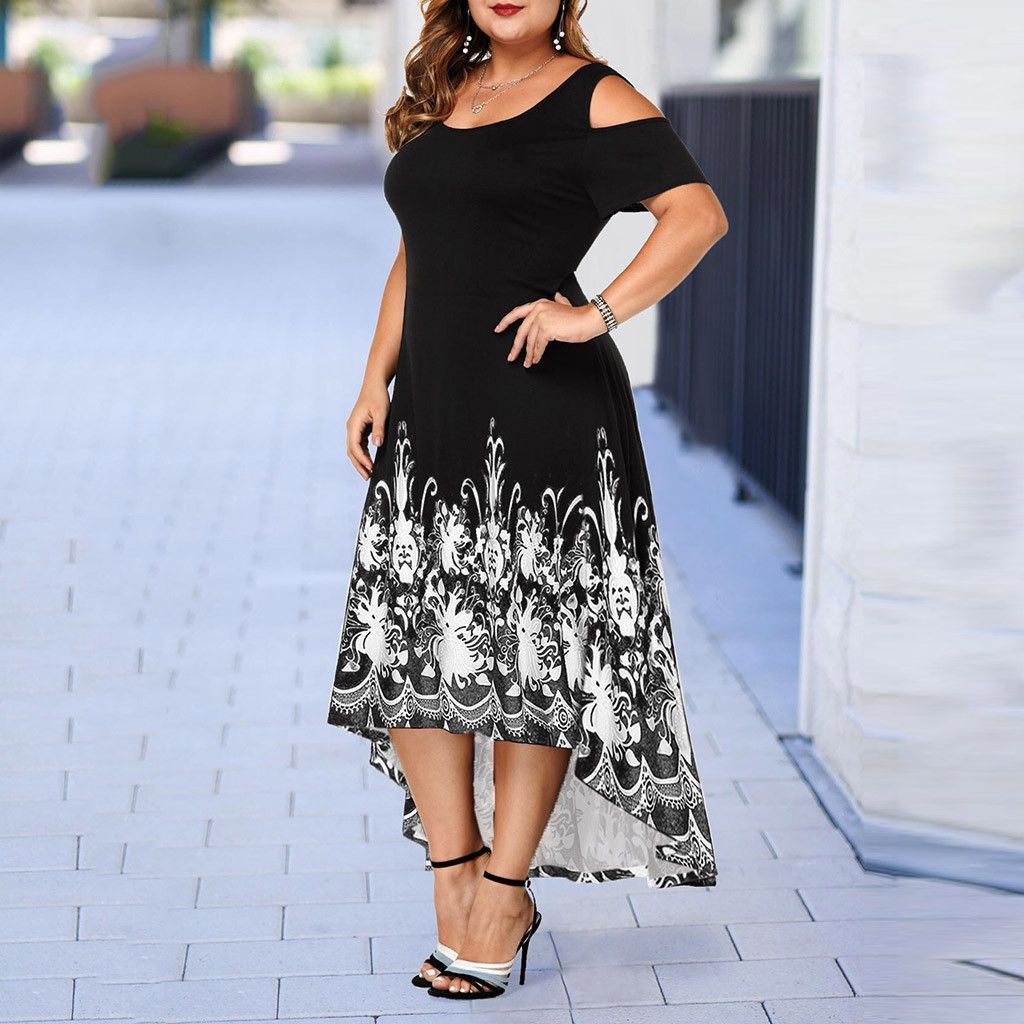 Evening Party Summer Plus Size Maxi Dress Dresses & Tops