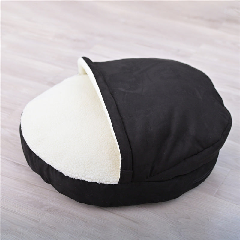 Autumn And Winter Velvet Thick Warm Dog Mat Bed Pet bed