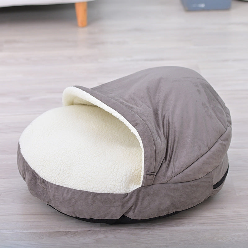Autumn And Winter Velvet Thick Warm Dog Mat Bed Pet bed
