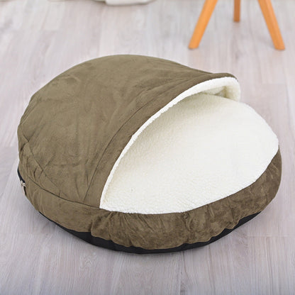 Autumn And Winter Velvet Thick Warm Dog Mat Bed Pet bed