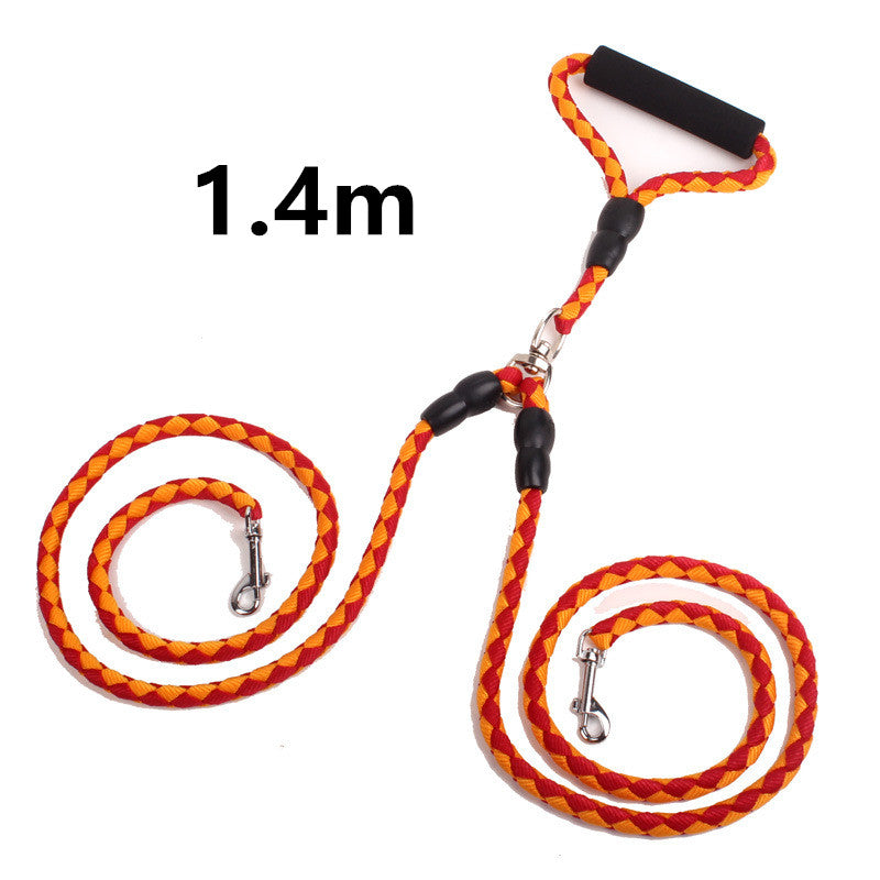 Double-Ended Traction Rope For Walking The Dog Dog Leash