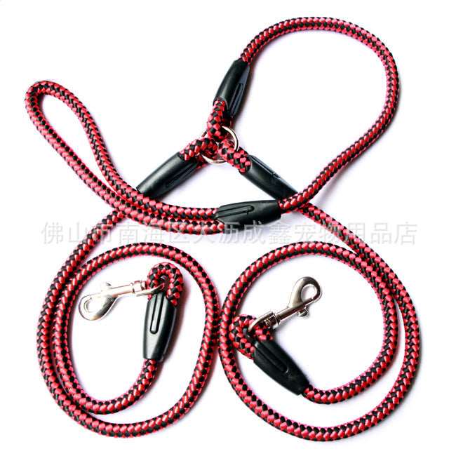 Double-Ended Traction Rope For Walking The Dog Dog Leash