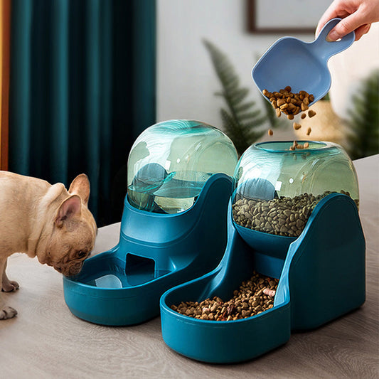 Drinking Fountain Automatic Feeder Pet Supplies Pet feeder