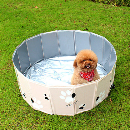 PVC Folding Bathtub Dog Bathtub Pet Products Pet Products