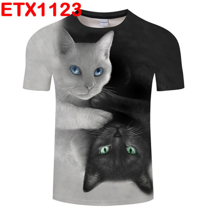 Men's T-shirt Animal Printing apparels & accessories