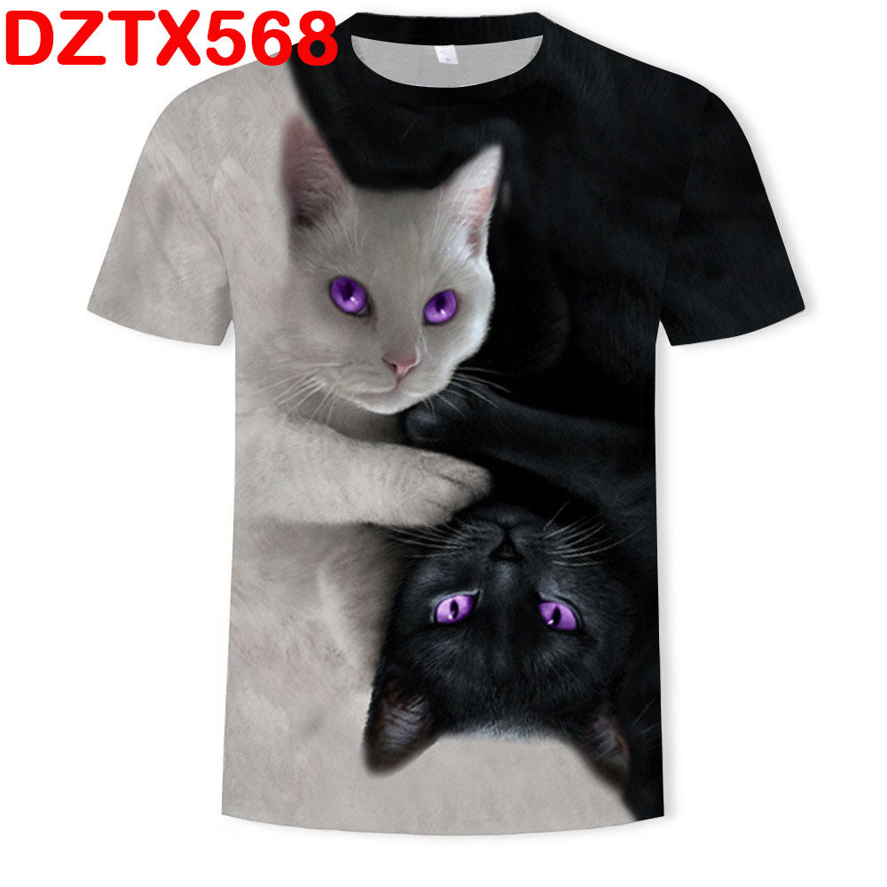 Men's T-shirt Animal Printing apparels & accessories