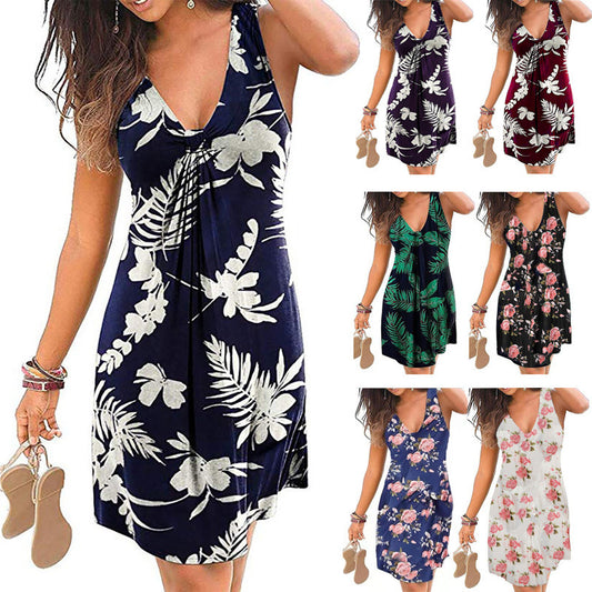 Fashion Summer Women's Print Dress apparel & accessories