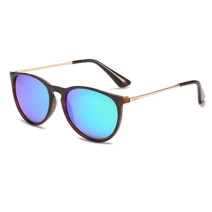 Fashion Metal Color Film Polarized Sunglasses Women apparel & accessories