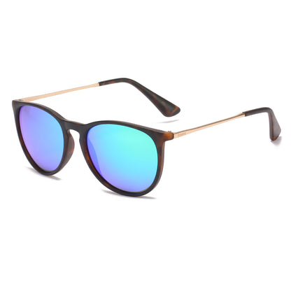 Fashion Metal Color Film Polarized Sunglasses Women apparel & accessories