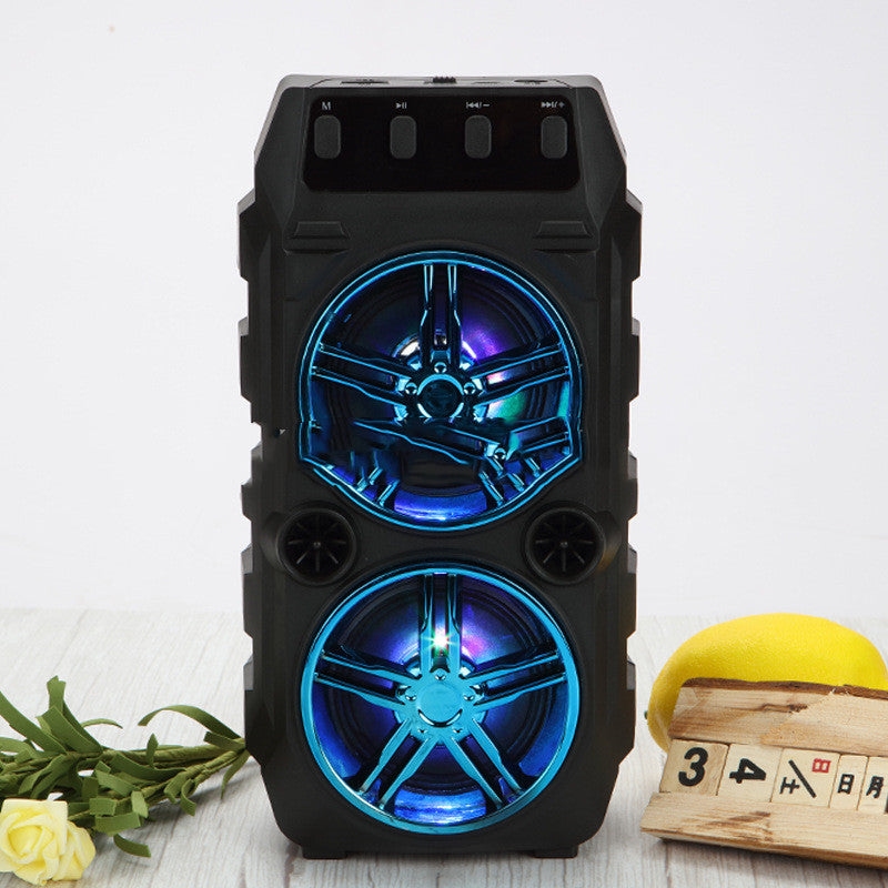 Wireless Bluetooth Speaker Dual Speakers Outdoor Portable Loud Speaker Gadgets