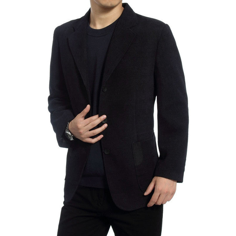 Casual Suit Corduroy Casual Suit Jacket T-Shirt