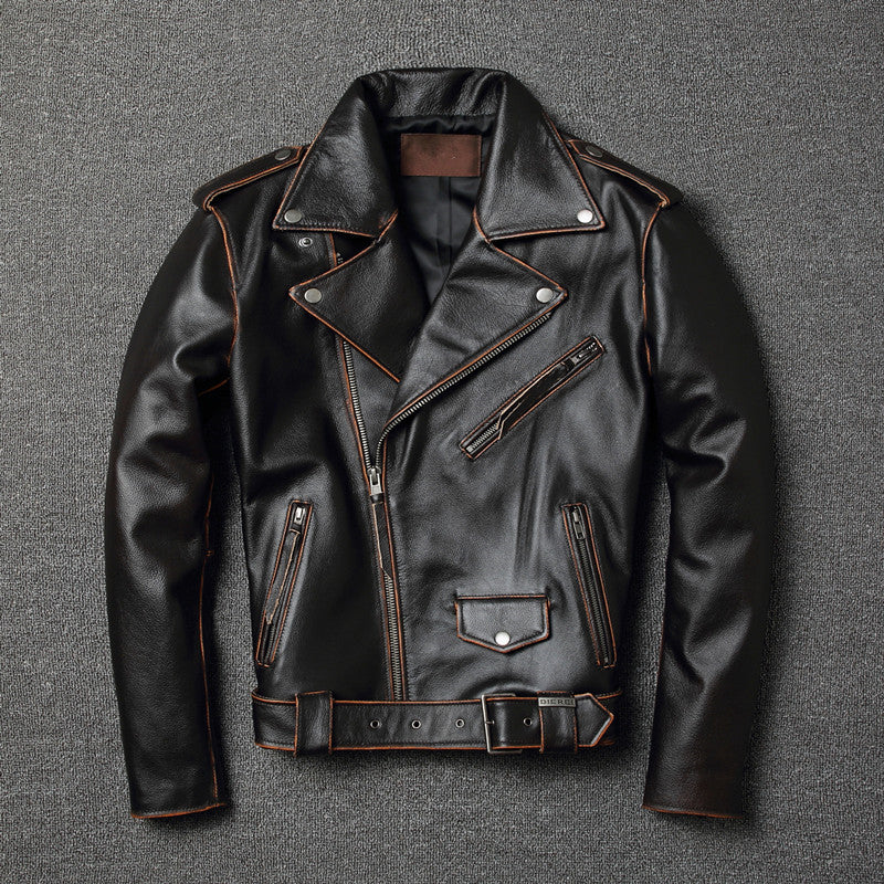 Harley's New Motorcycle Jacket Leather Men apparels & accessories