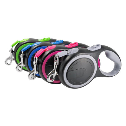 Automatic Telescopic Traction Rope Pet Collars & Harnesses