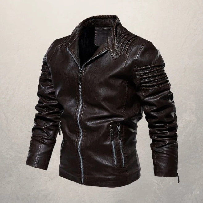 Men's leather clothing apparels & accessories