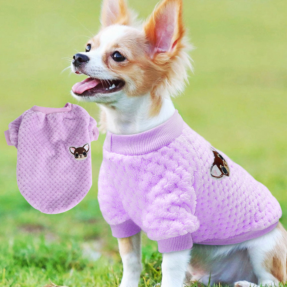 Winter Soft Warm Pet Jacket pet cloths