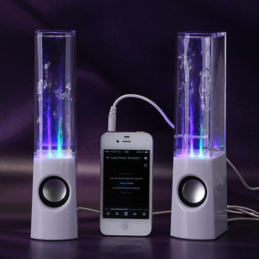 Wireless Dancing Water Speaker LED Light Fountain Speaker Home Party Gadgets
