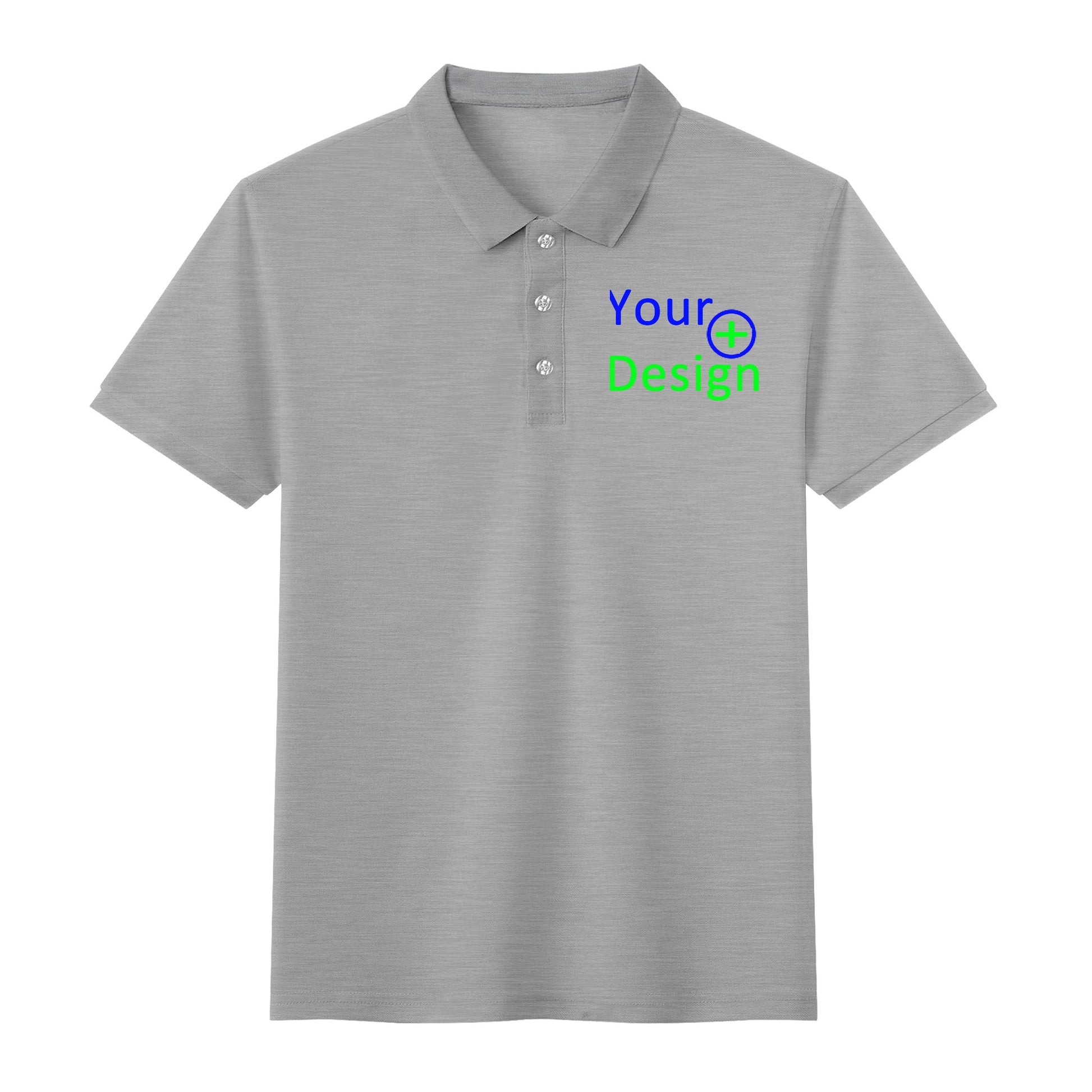 Unisex Half printed Cotton Polo Shirt T-Shirt