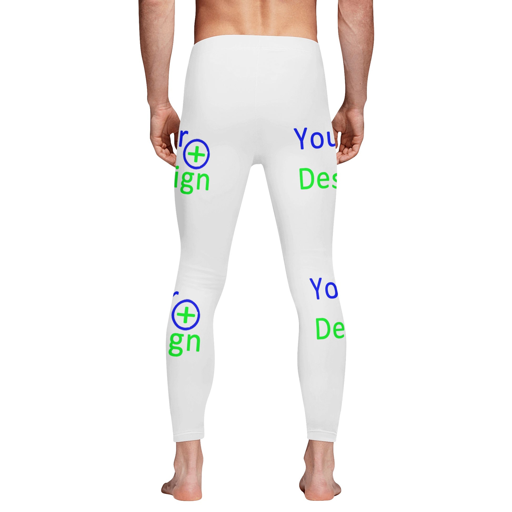 Mens All Over Print Sports Leggings & Running Tights - Customized 