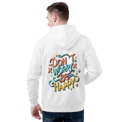 Mens Printed Basic Hoodie 