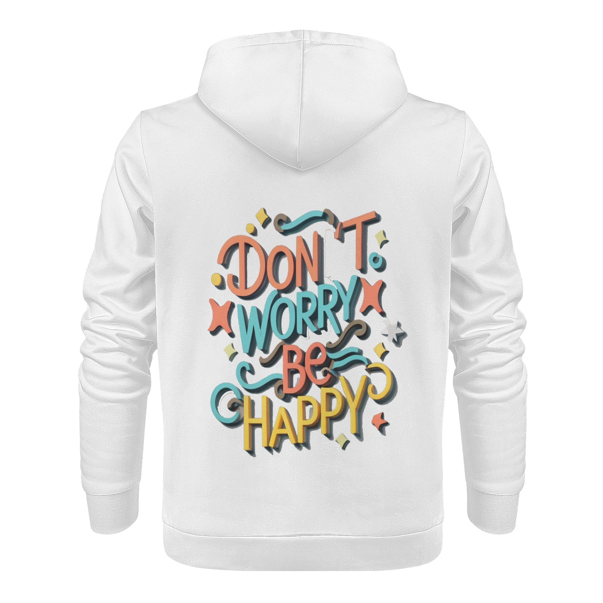 Mens Printed Basic Hoodie 