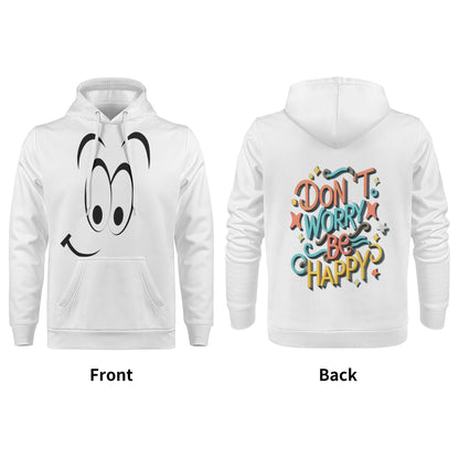 Mens Printed Basic Hoodie 